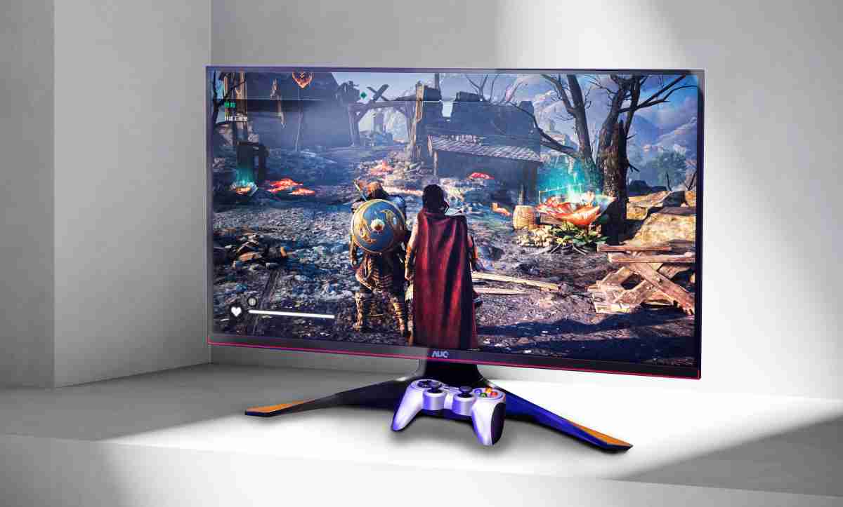 尊龙集团A.R.T.显示技术已导入多款桌上型显示器，，优异的防眩光及防反射特性，，提供护眼及高质量的观赏效果